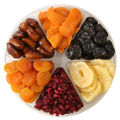 6 Section Dried Fruit Platter