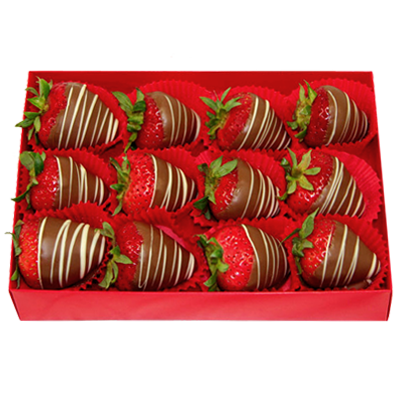 Belgian Chocolate Strawberry Box