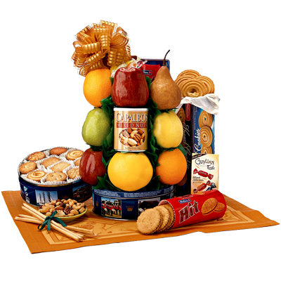 Fruit and Cheese Gift Box